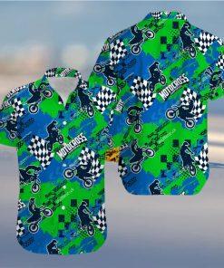 Motocross Hawaiian Unisex Aloha Shirts