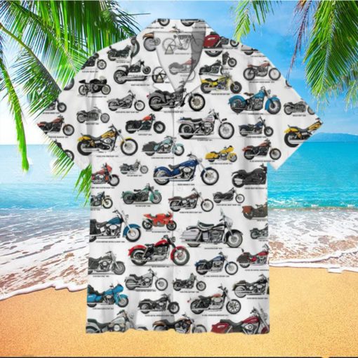 Motorbikes Collection Hawaiian Shirt