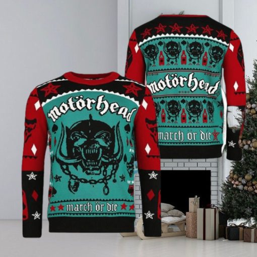 Motorhead March Or Die Unique Design For Holiday Ugly Christmas Sweater