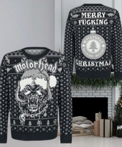 Motorhead Merry Fucking Christmas Born To Lose Live To Win Ugly Christmas Sweater