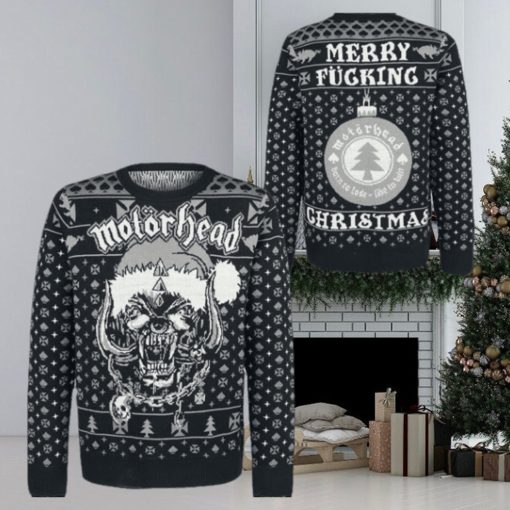 Motorhead Merry Fucking Christmas Born To Lose Live To Win Ugly Christmas Sweater