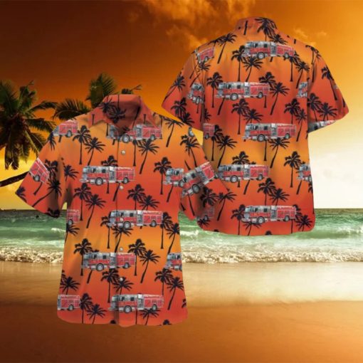 Mound, Minnesota, Mound Fire Department Hawaiian Shirt Men And Women Gift Floral Beach