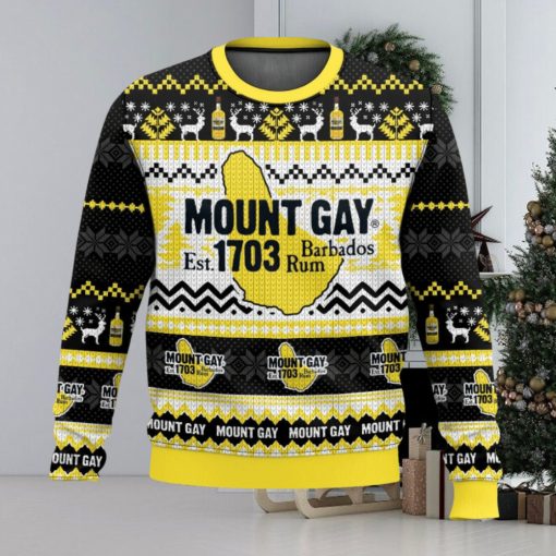 Mount Gay Rum Ugly Christmas Sweater 2023 Christmas Gift 3D Sweater