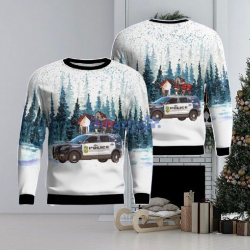 Mount Pleasant, Michigan, City of Mt. Pleasant Public Safety Christmas AOP Ugly Sweater For Men Women