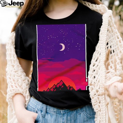 Mountain Nights art shirt