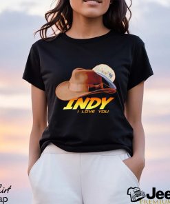 Mr Jones Indy I love you shirt