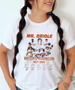 Mr Orioles Brooks Robinson 1937 2023 Signatures Shirt