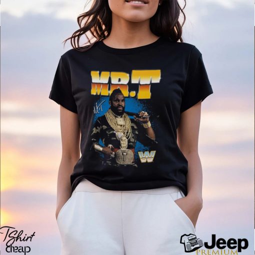 Mr T Ripple Junction Portrait Graphic T Shirt