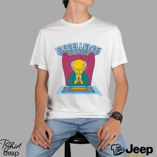 Mr. Burns Excellent Simpsons T Shirt