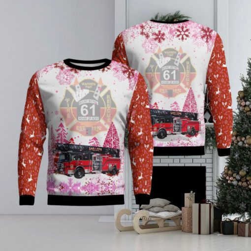Mt. Bethel Fire Company Christmas AOP Ugly Sweater