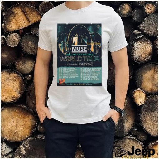 Muse World Tour 2023, Will Of The People New Album Poster Shirt