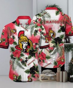 Music Festivals Time – Ottawa Senators NHL Hawaiian Aloha Shirt