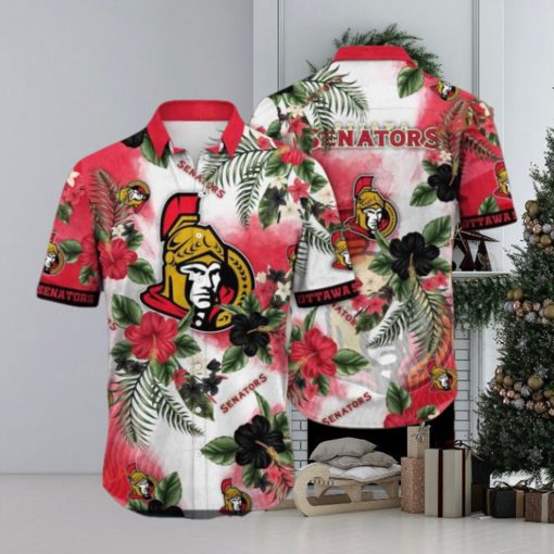 Music Festivals Time – Ottawa Senators NHL Hawaiian Aloha Shirt