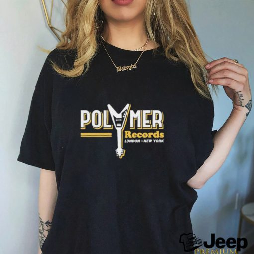 Music d294 polmer records london new york T shirts,