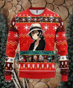 Muzan Kibutsuji Christmas Demon Slayer Anime Red 1 Amazing Gift Ugly Christmas 3D Sweater Christmas Gift For Men And Women