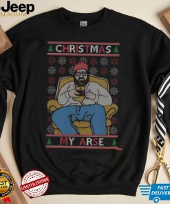 My Arse Funny Grumpy British Merry Christmas shirt