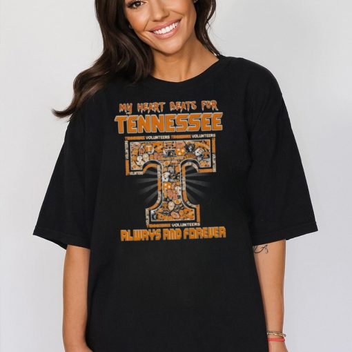 My Heart Beats For Tennessee Always And Forever T Shirt