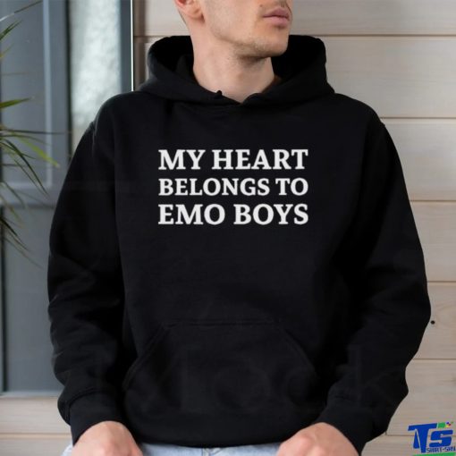 My Heart Belongs To Emo Boys New Shirt