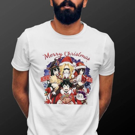 My Hero Academia Essential T shirt, Anime Christmas Shirt