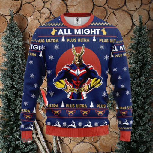 My Hero Academia Ugly Christmas Sweater Amazing Gift Men And Women Christmas Gift