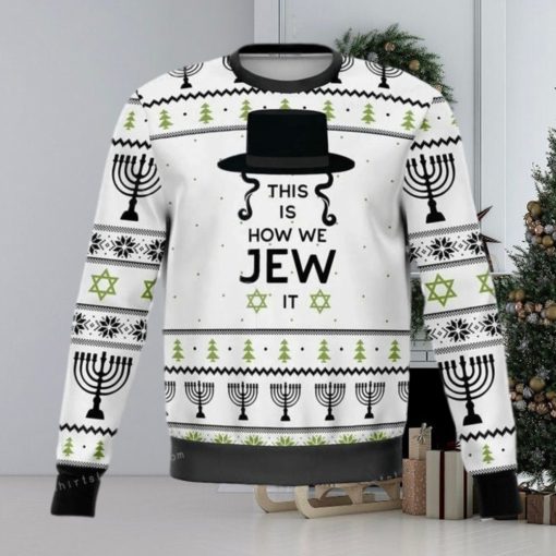 My Jew Funny Christmas Ugly Sweater Party