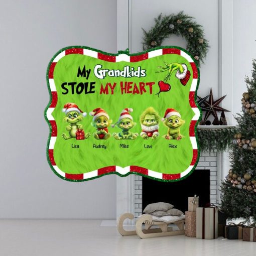 My Kids Stole My Heart, Gift For Family Ornament