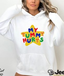 My Tummy Hurts Star coloful shirt