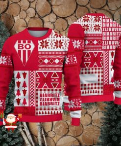 Biarritz Olympique Beach Top 14 Pro D2 Ugly Sweaters Gift For Fans Christmas Sweatshirt
