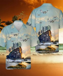 NASA Army Bell XV 15 Hawaiian Shirt