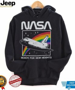 NASA Rainbow Men's Retro NASA T Shirt