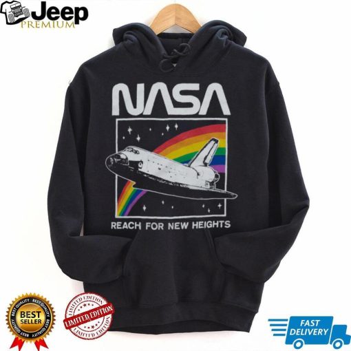 NASA Rainbow Men’s Retro NASA T Shirt