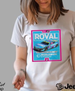 NASCAR Trackinghouse Racing Of Ross Chastain Roval On Deck Ready For Bank Of America ROVAL 400 On 8 October 2023 Unisex T shirt