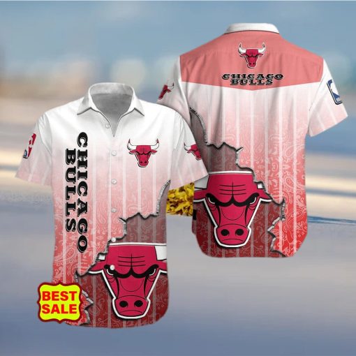 NBA Chicago Bulls Logo Sumer Hawaiian Shirt