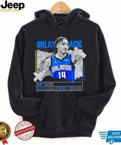 NBA Gary Harris Orlando Magic basketball player information paper shirt