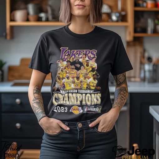 NBA In Season Tournament Champions 2023 Los Angeles Lakers T Shirt