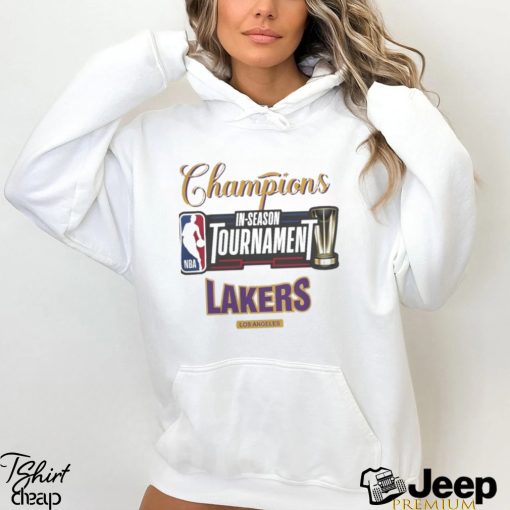 NBA In Season Tournament Los Angeles Lakers Champions 2023 Shirt