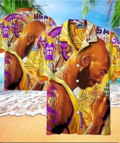 NBA Kobe Bryant Painting Hawaiian Shirt