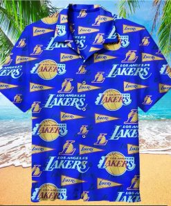 NBA LOS ANGELES LAKERS HAWAIIAN SHIRT