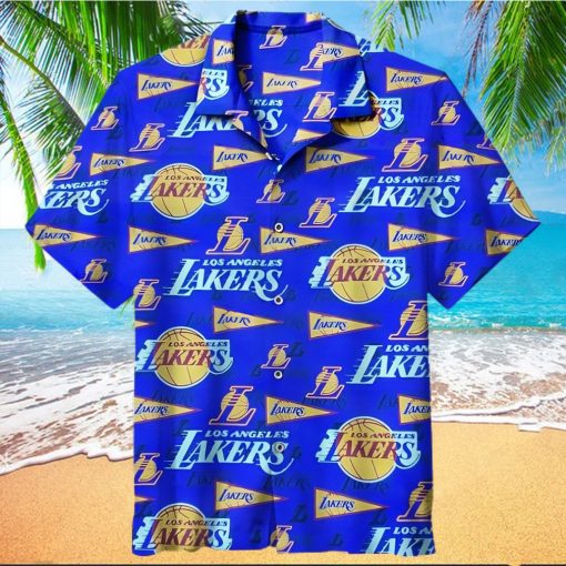 NBA LOS ANGELES LAKERS HAWAIIAN SHIRT