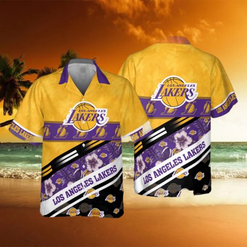 NBA Los Angeles Lakers Hawaiian Shirt Summer Vacation Gift