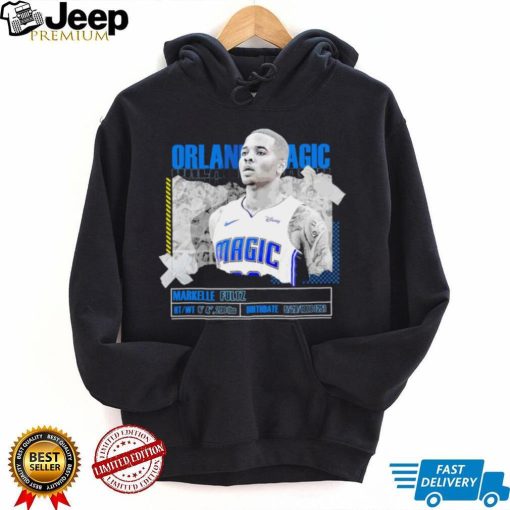 NBA Markelle Fultz Orlando Magic basketball player information paper shirt