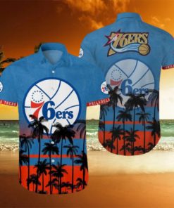 NBA Philadelphia 76ers Hawaiian Shirt Trending Summer