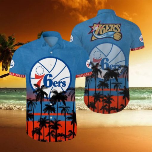 NBA Philadelphia 76ers Hawaiian Shirt Trending Summer