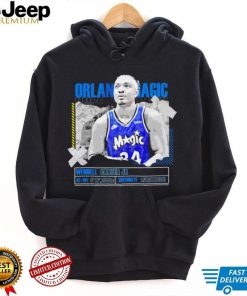 NBA Wendell Carter Jr Orlando Magic basketball player information paper shirt