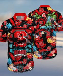 NC State Wolfpack NCAA Floral Classic Full Print Hawaiian Shirt