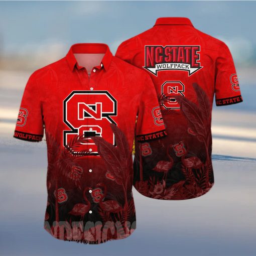 NC State Wolfpack NCAA Floral Full Printed Hawaiian Shirt