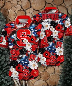 NC State Wolfpack NCAA3 Hawaii Shirt Independence Day