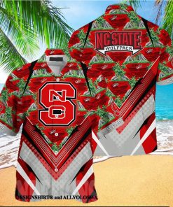 NC State Wolfpack Summer Hawaiian Shirt And Shorts For Sports Fans This Season