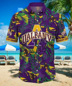 NCAA Albany Great Danes Hawaiian Shirt Gift For Beach Trip hawaiian shirt