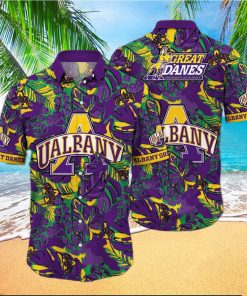 NCAA Albany Great Danes Hawaiian Shirt Gift For Beach Trip